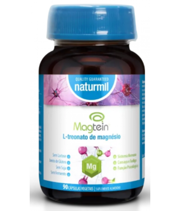 Magtein L-Treonato de Magnésio - 90 Cáps – Naturmil